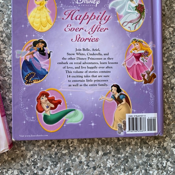 Disney Princess Happily Ever After Stories book